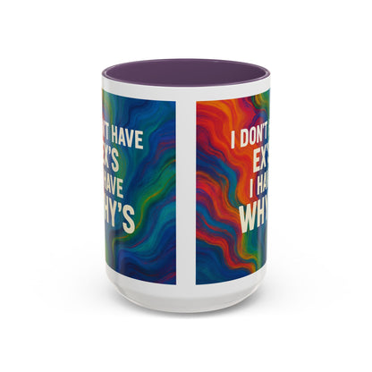 X's And Y's 2-Tone Coffee Mug