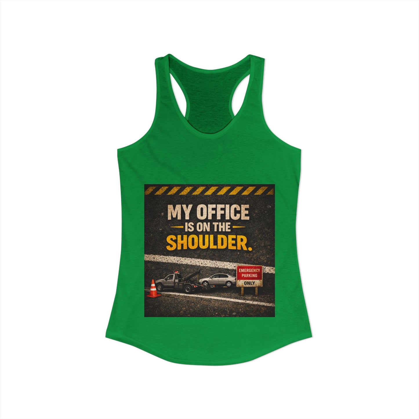My Office Women's Racerback Tank