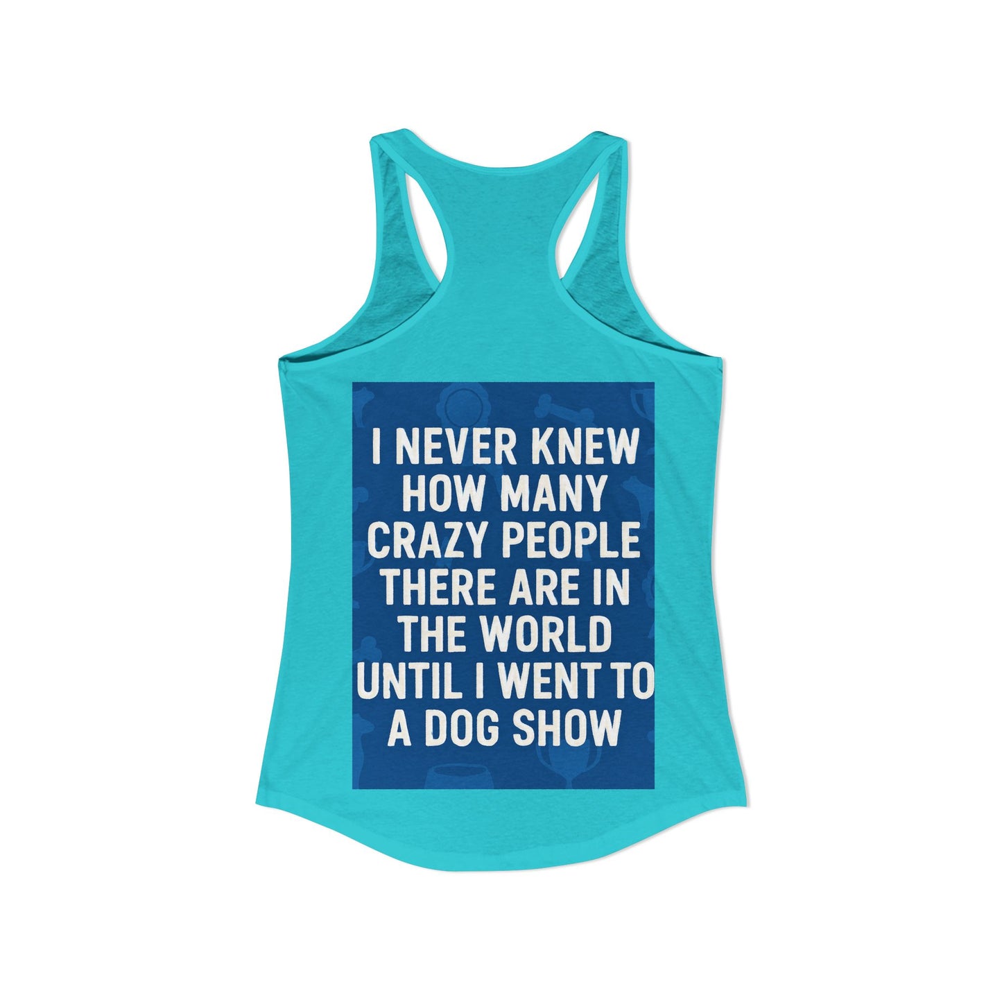 Never Knew Women's Racerback Tank