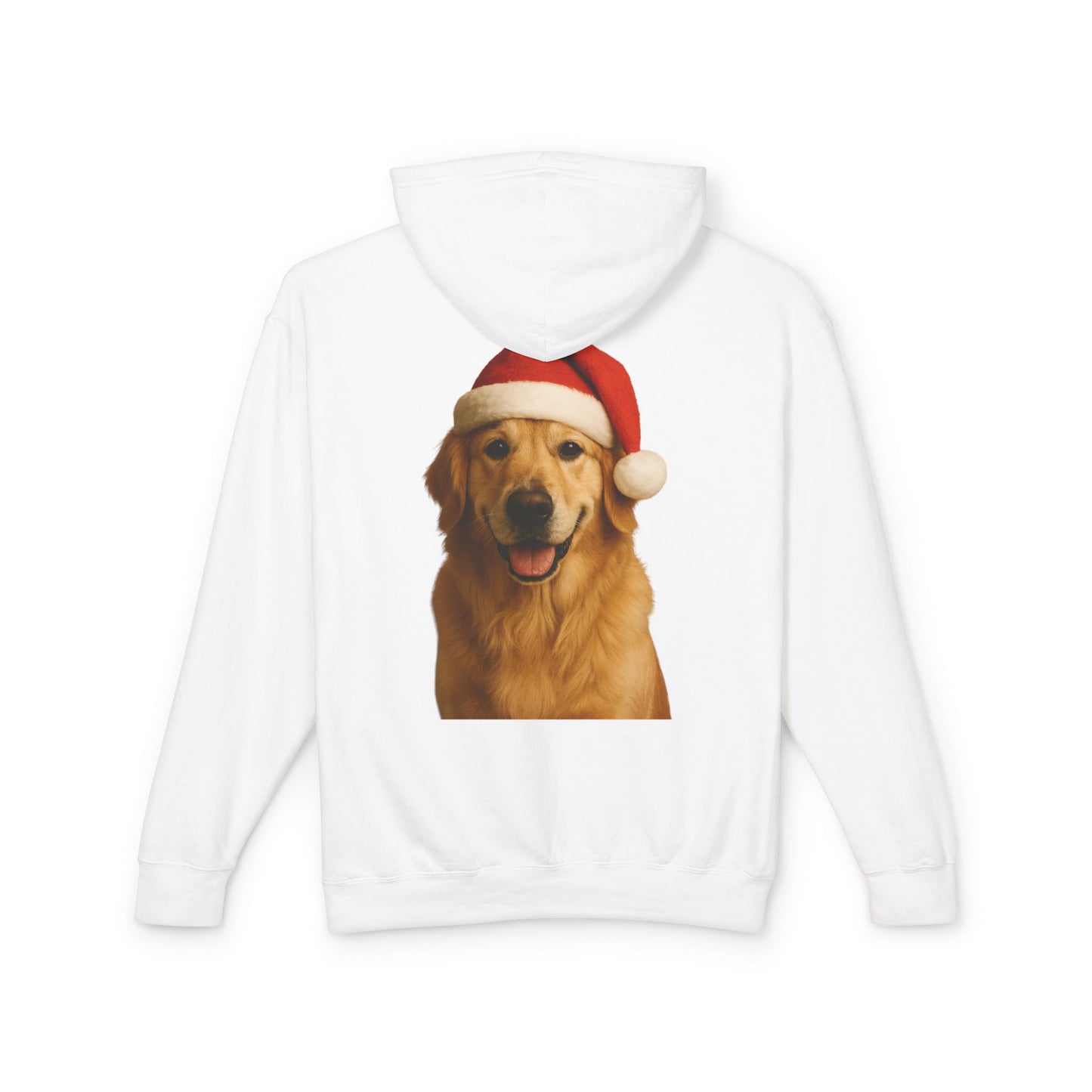 Santa Paws Golden Unisex Lightweight Hoodie