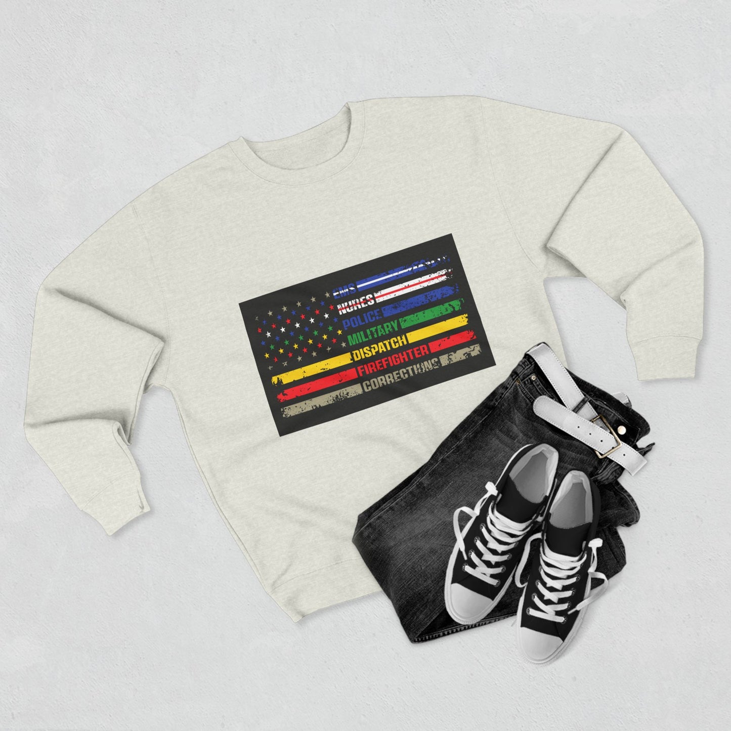 First Responder Unisex Crewneck Sweatshirt