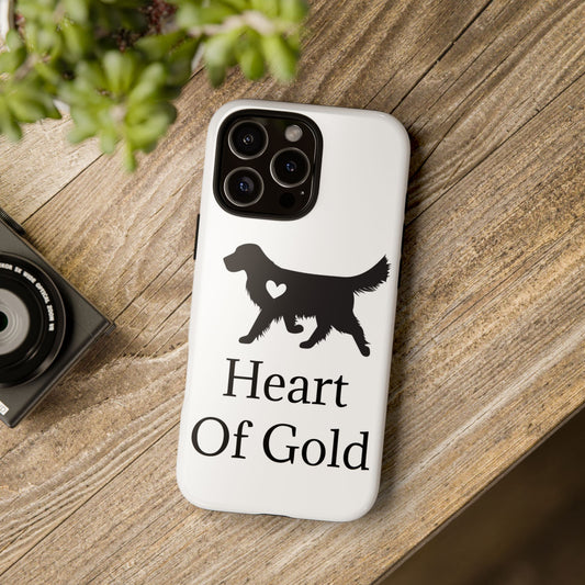 Heart Of Gold iPhone Case