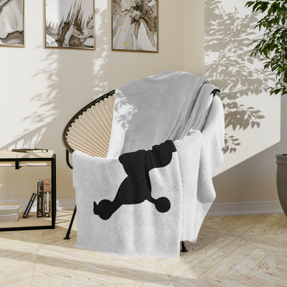 Not Dogs Velveteen Microfiber Blanket