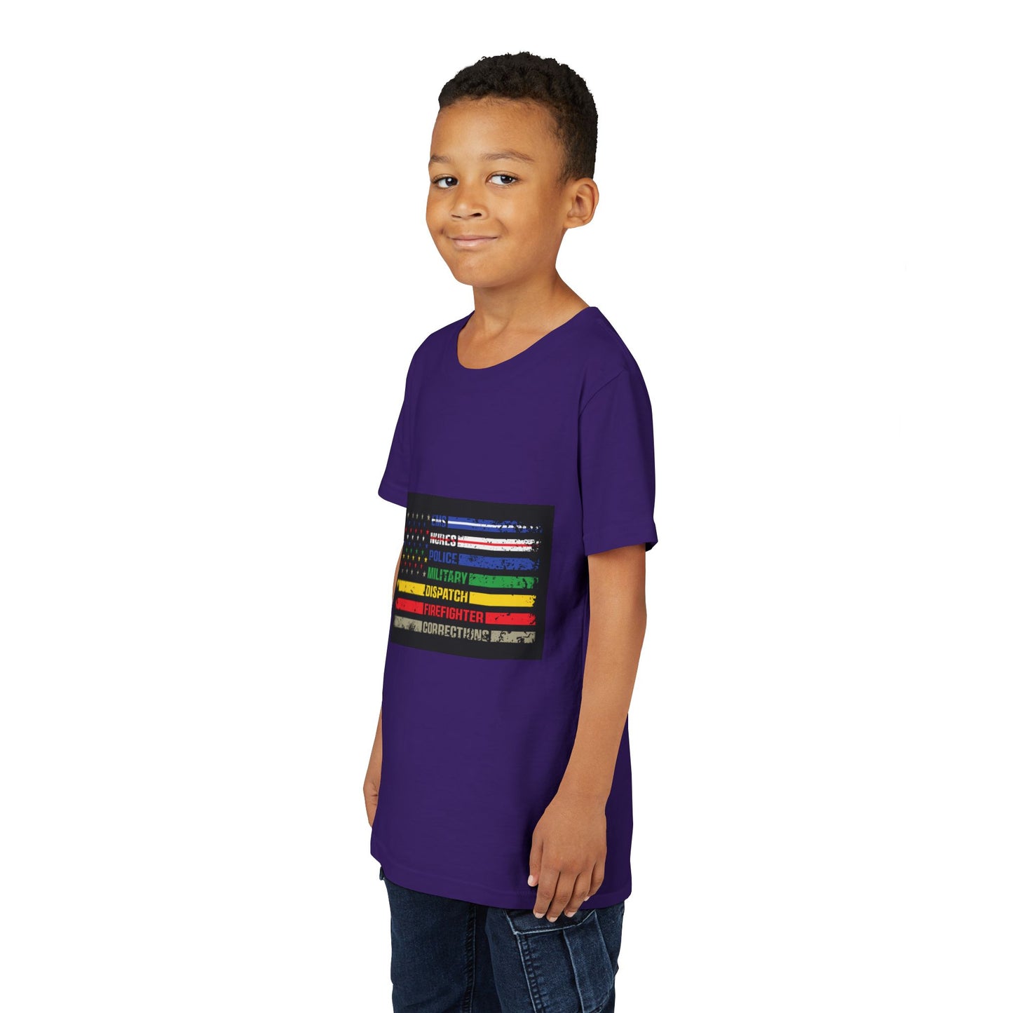 First Responder Youth Unisex Short Sleeve Crewneck Tee