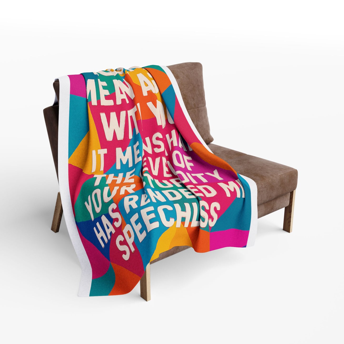 Speechless Arctic Fleece Blanket