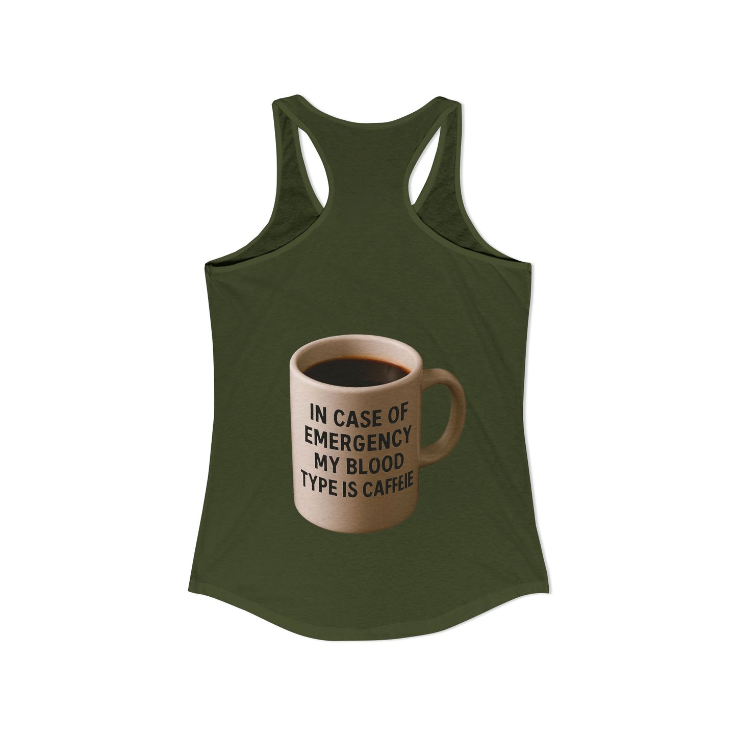 Blood Type Women's Racerback Tank