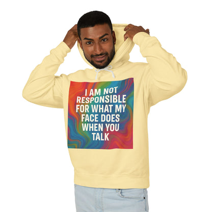 When You Talk Unisex Lightweight Hoodie
