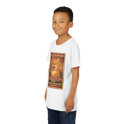 Community Brain Cell Youth Unisex Short Sleeve Crewneck Tee