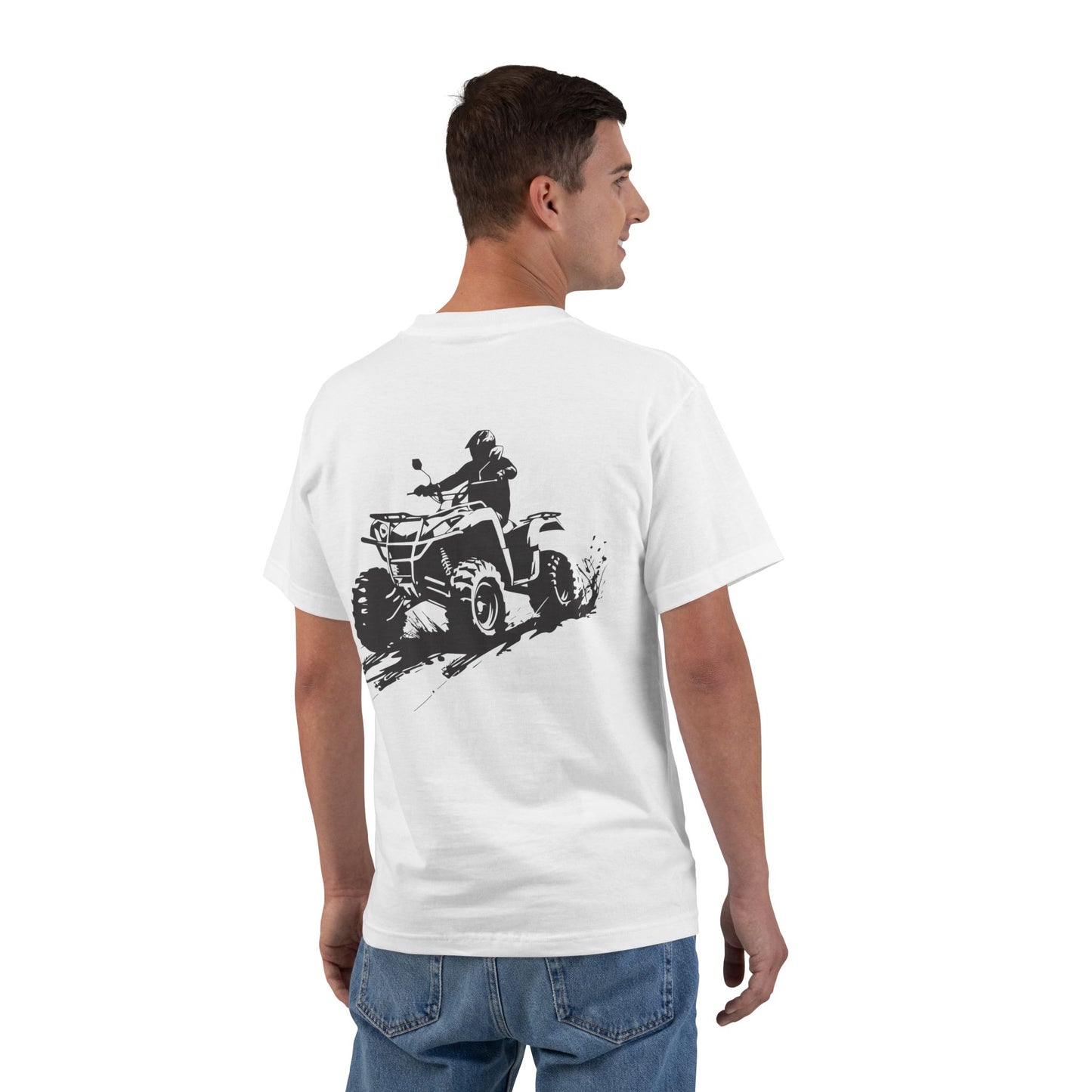 Slingin' Mud Quad Men's Short-Sleeve Crewneck Tee
