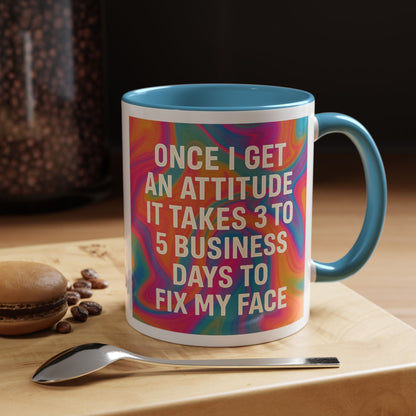Fix My Face 2-Tone Coffee Mug