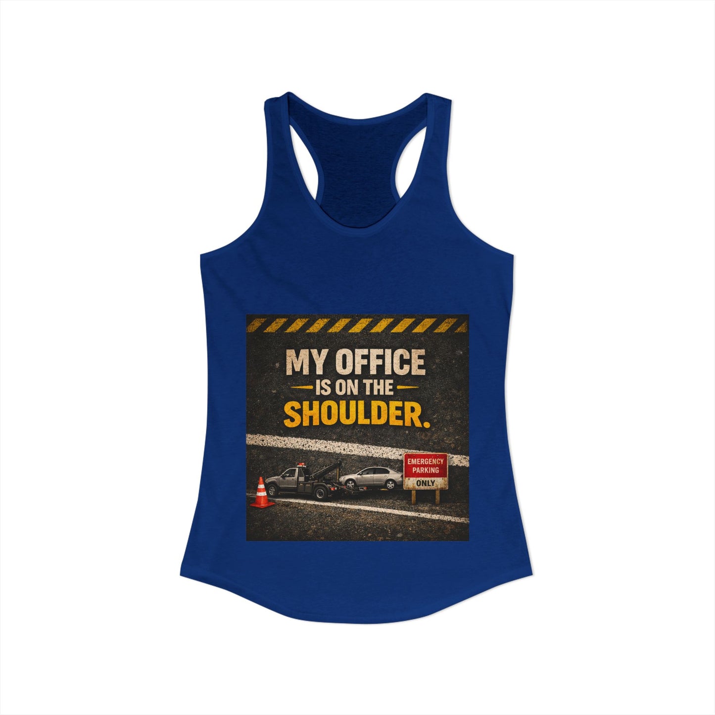 My Office Women's Racerback Tank