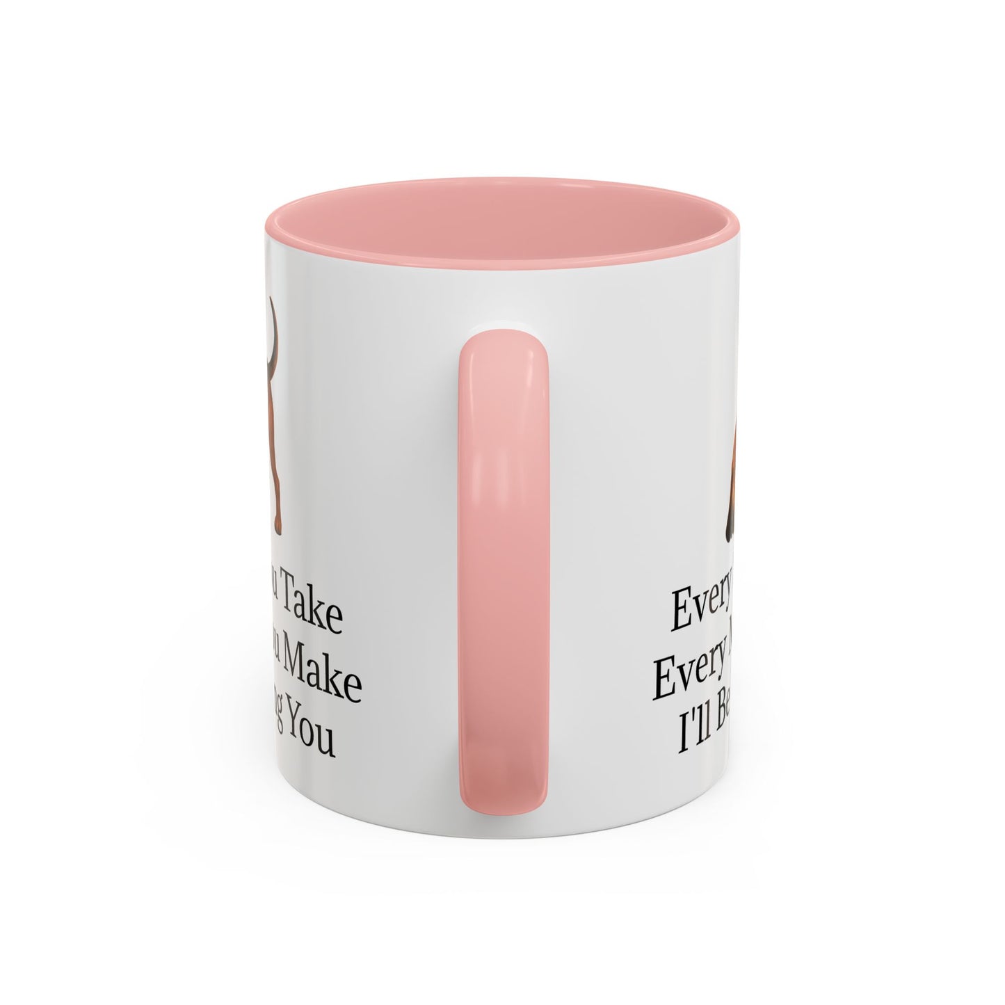 Tracking You 2-Tone Coffee Mug