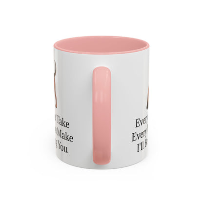 Tracking You 2-Tone Coffee Mug