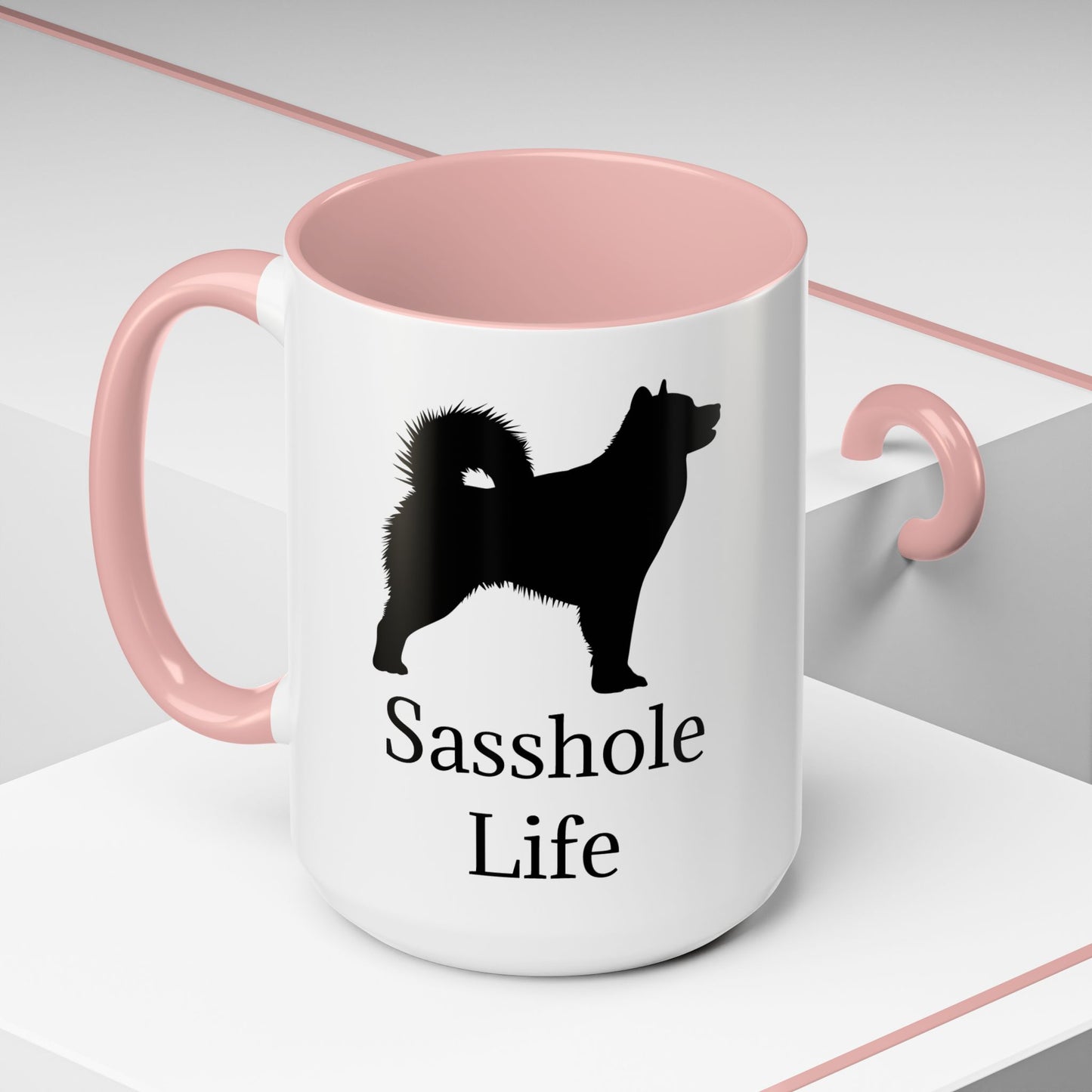 Sasshole Life 2-Tone Coffee Mug