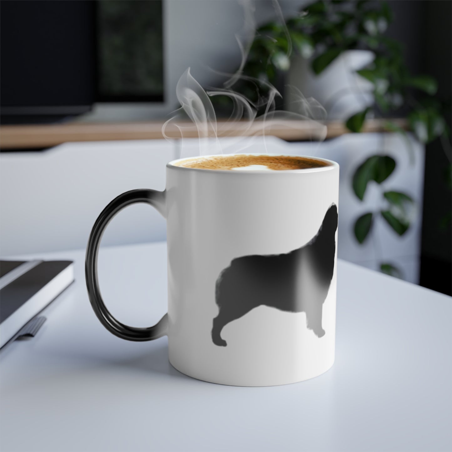 Aussie Silhouette Color Changing Mug