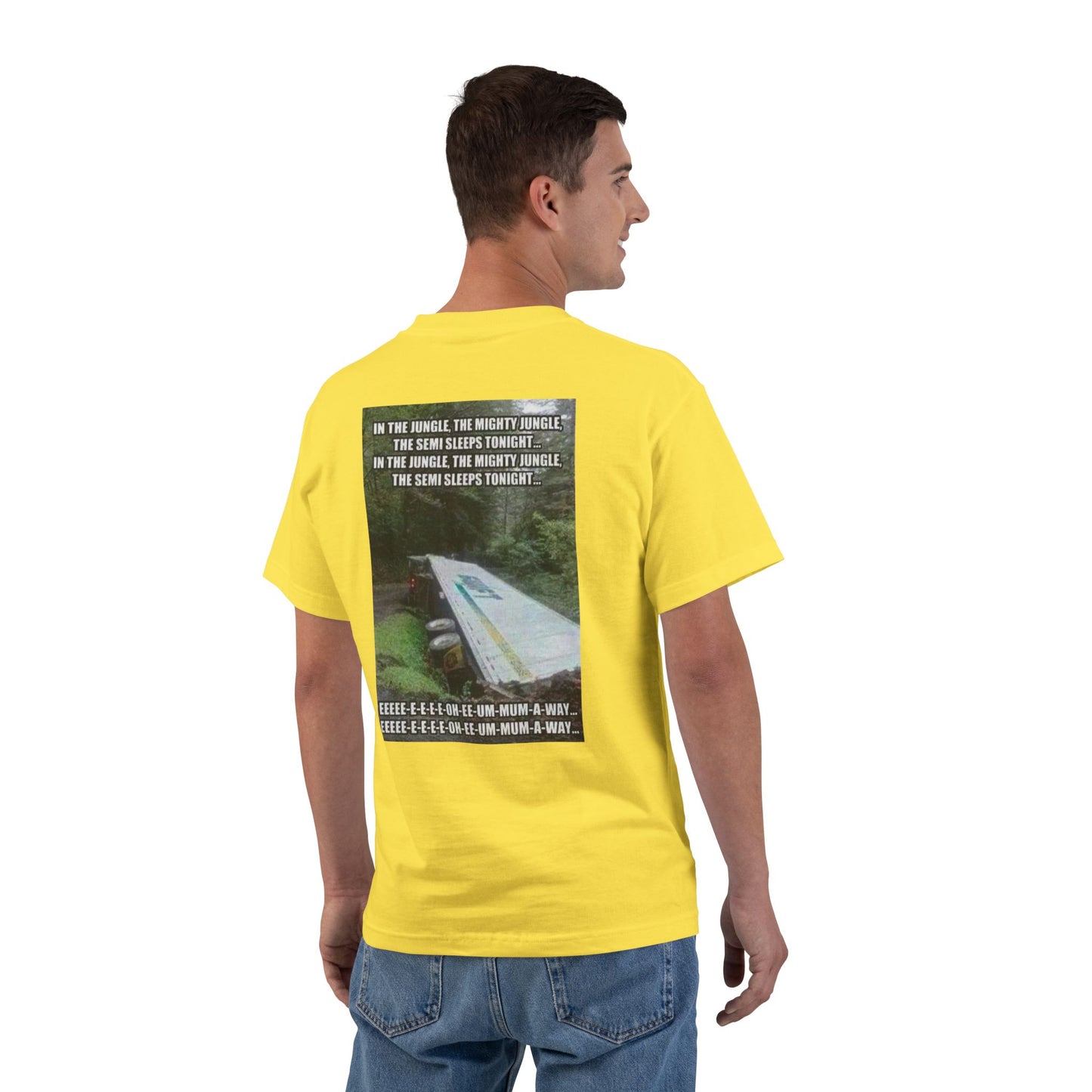 Semi Sleeps Men's Short-Sleeve Crewneck Tee