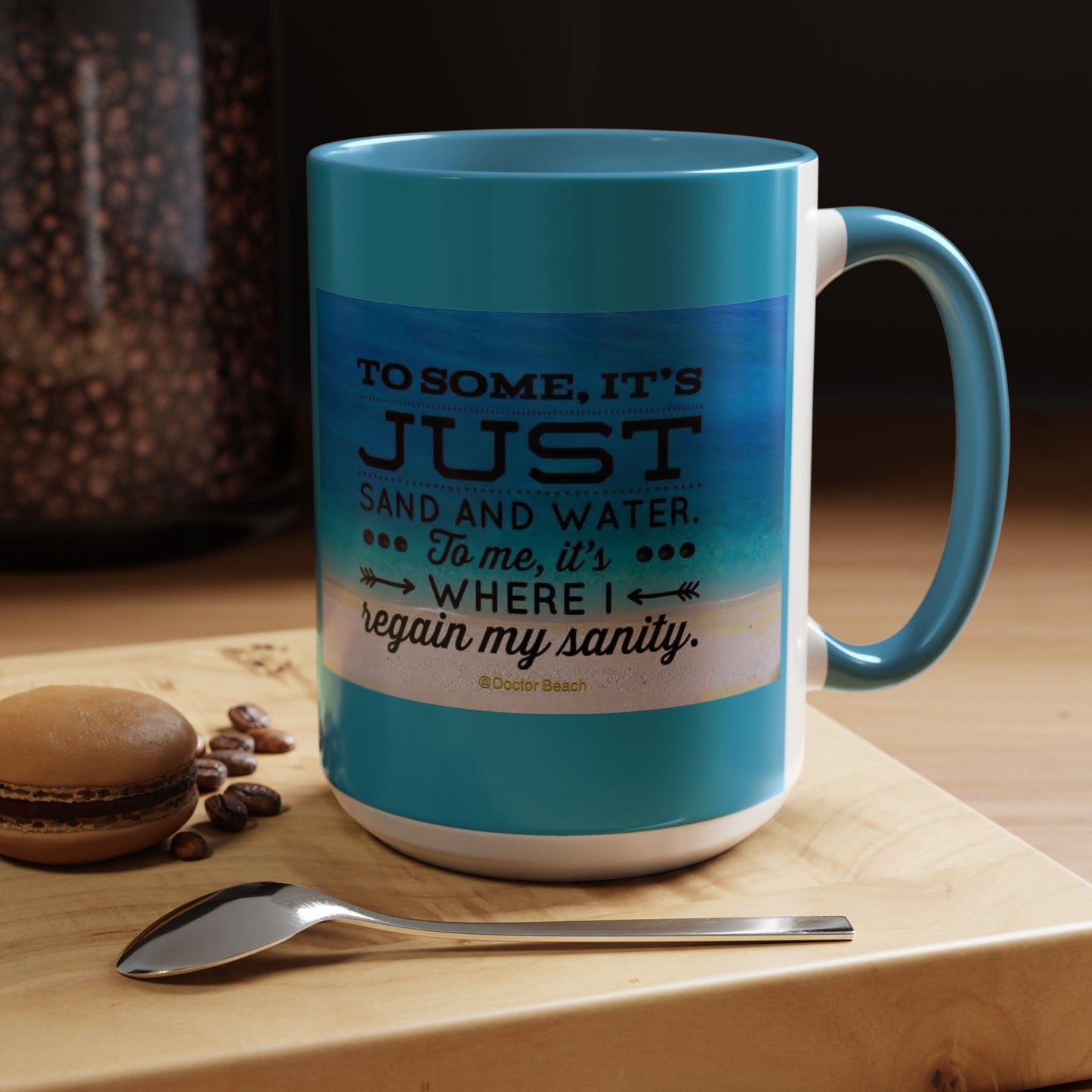 Dr. Beach 2-Tone Coffee Mug