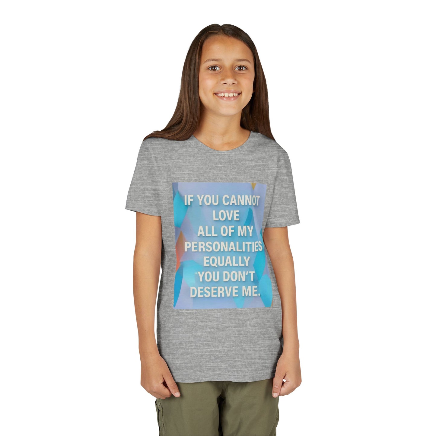 All Of My Personalities Youth Unisex Short Sleeve Crewneck Tee