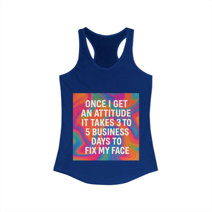 Fix My Face Women's Racerback Tank