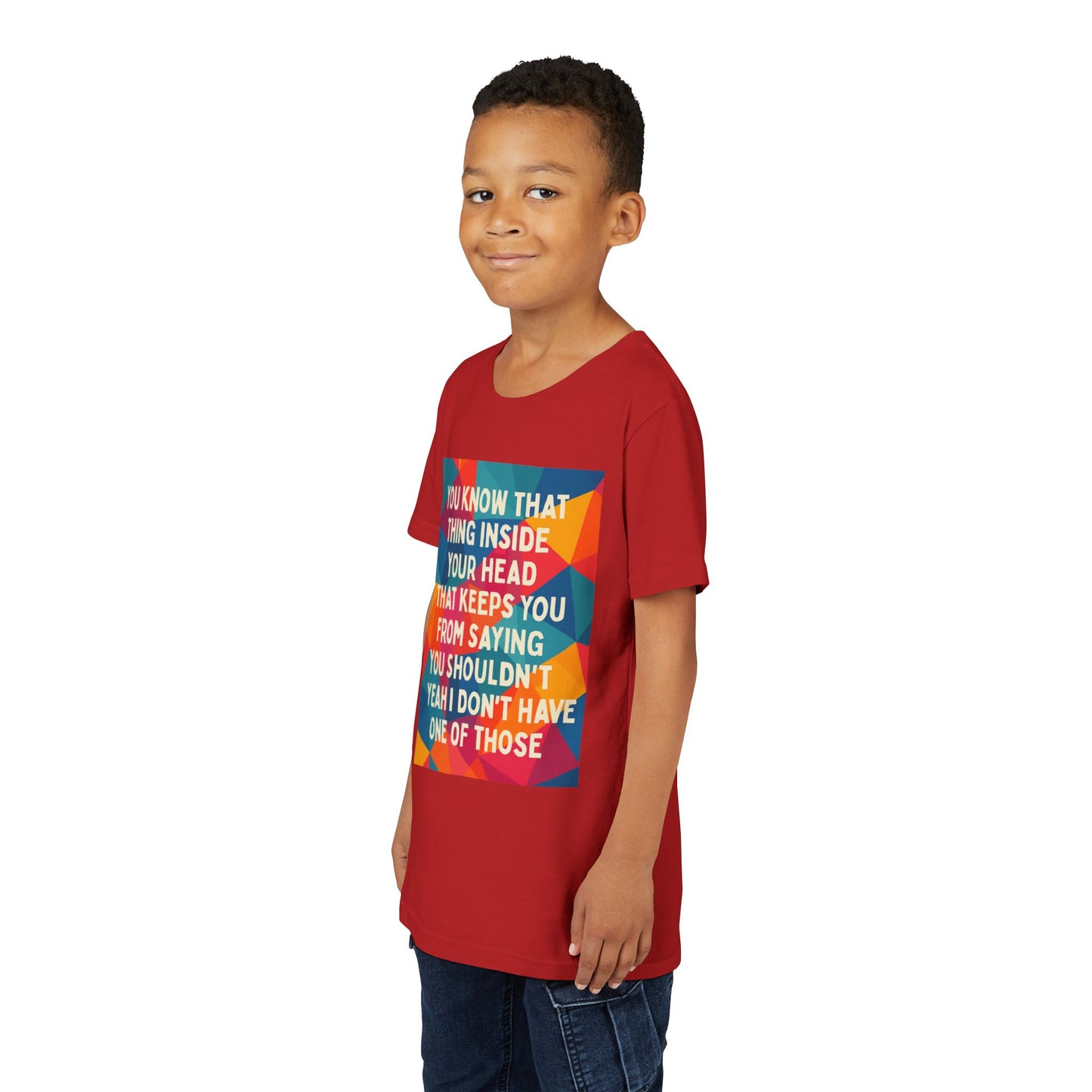 No Filter Youth Unisex Short Sleeve Crewneck Tee