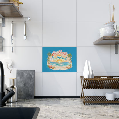 Sun Kissed Ceramic Photo Tile