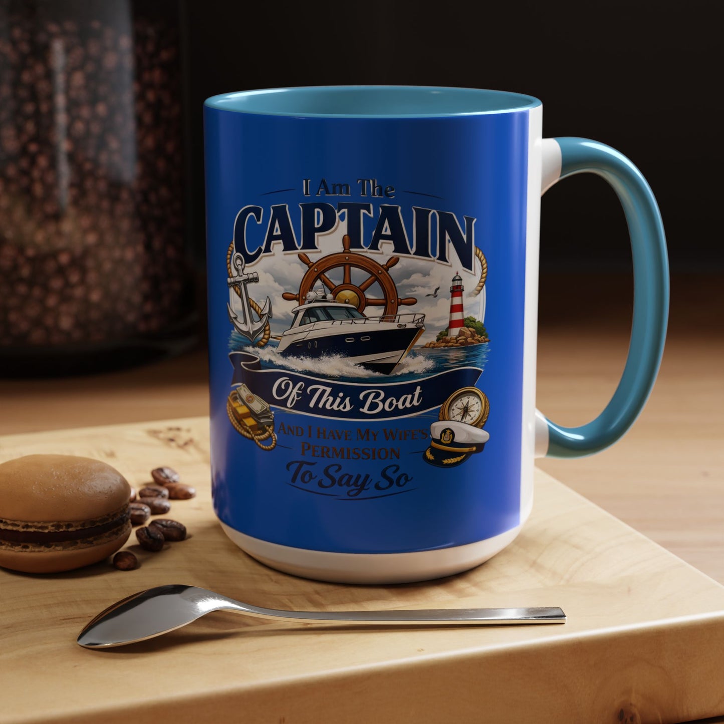 Captain 2-Tone Coffee Mug