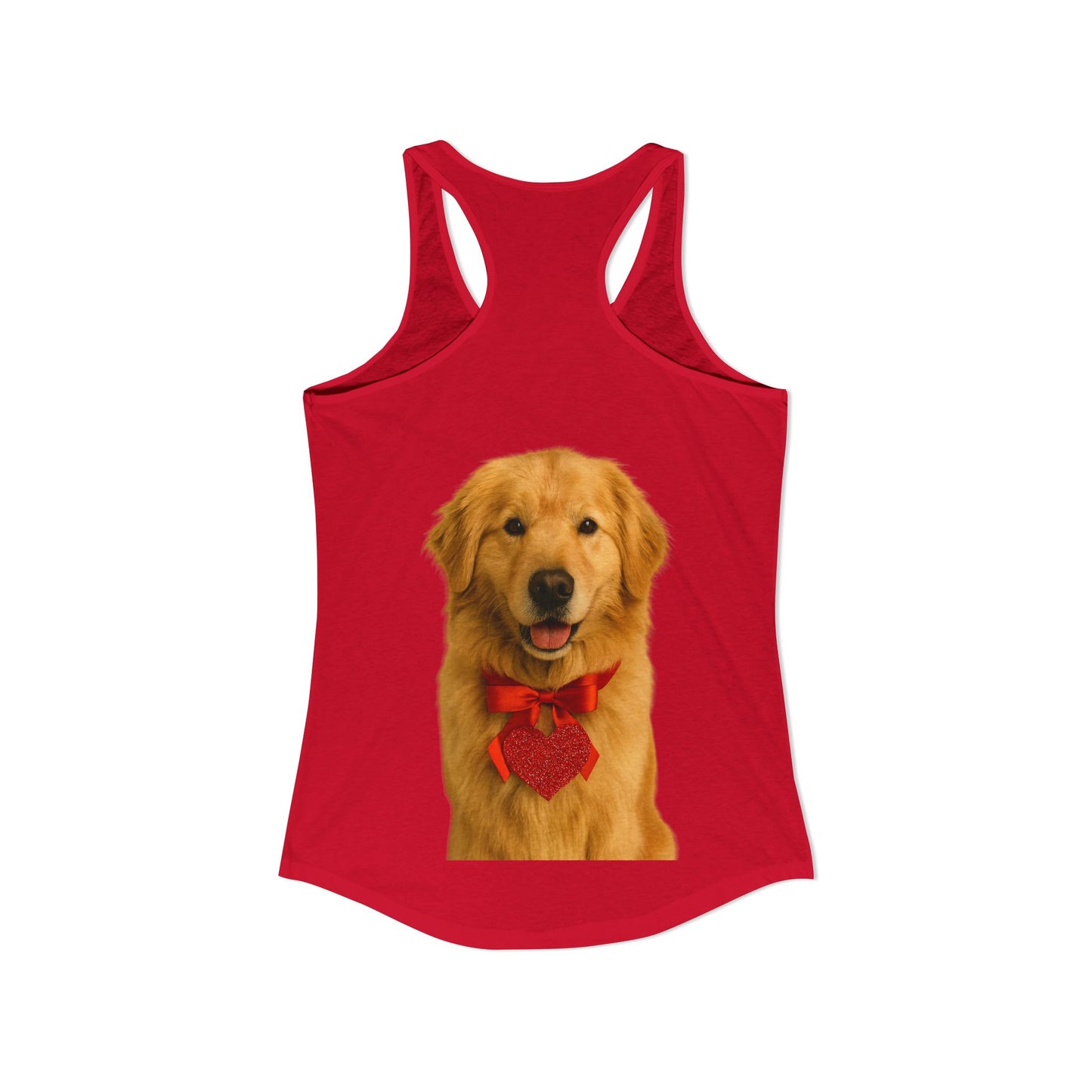 Cupid's Companion Golden Women's Racerback Tank
