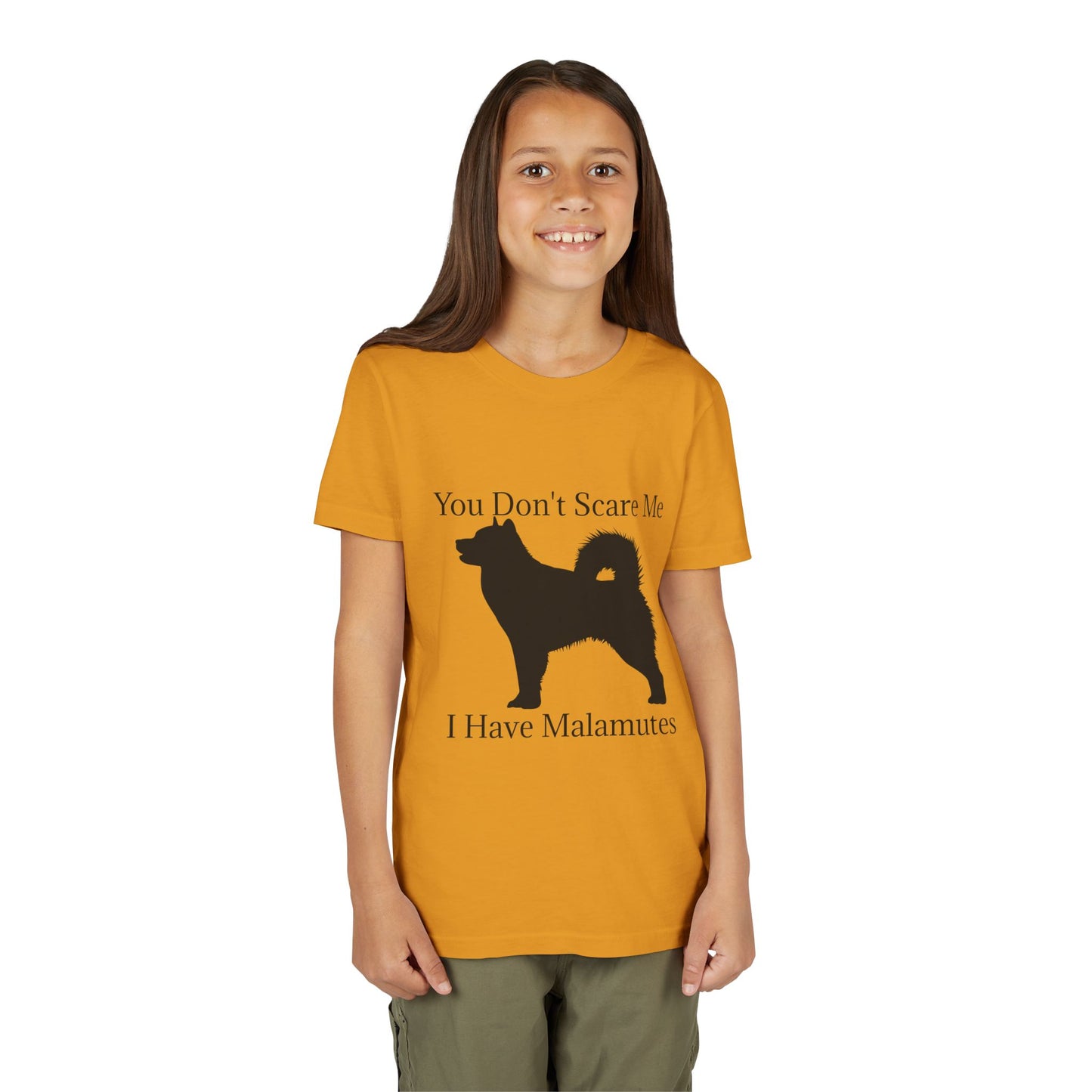 You Don't Scare Me Youth Unisex Short Sleeve Crewneck Tee