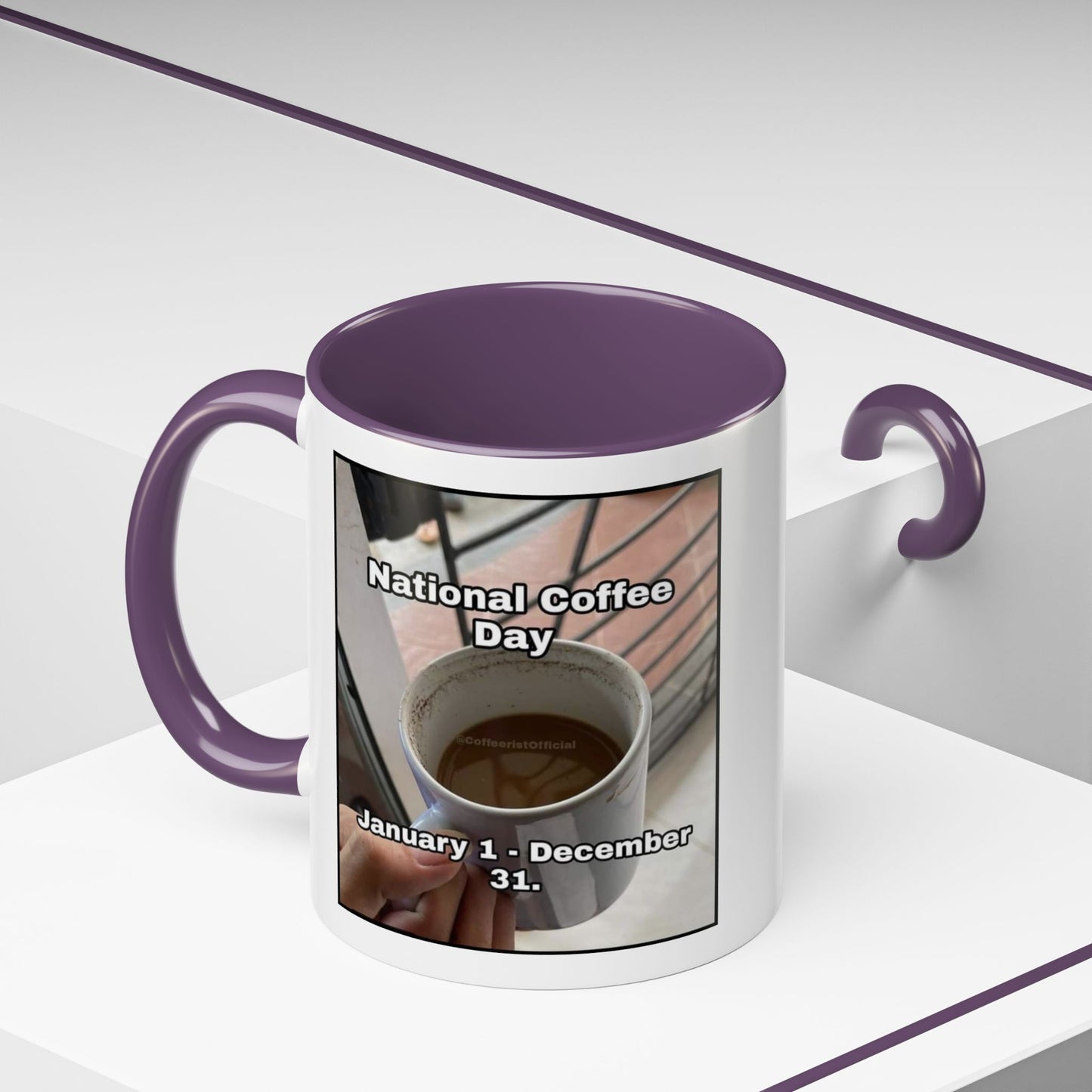 National Coffee Day 2-Tone Coffee Mug