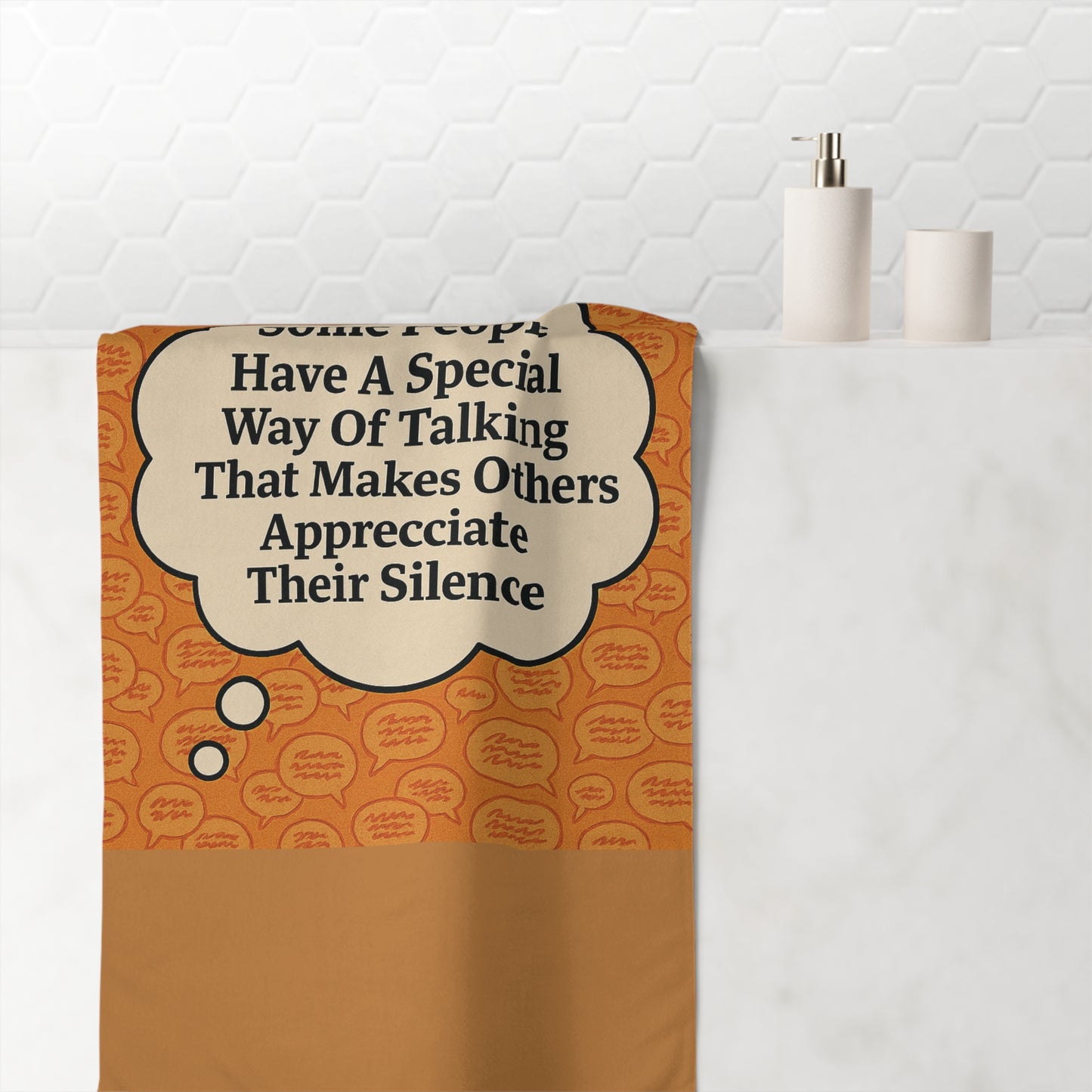 Special Way Of Talking Mink-Cotton  Beach Towel