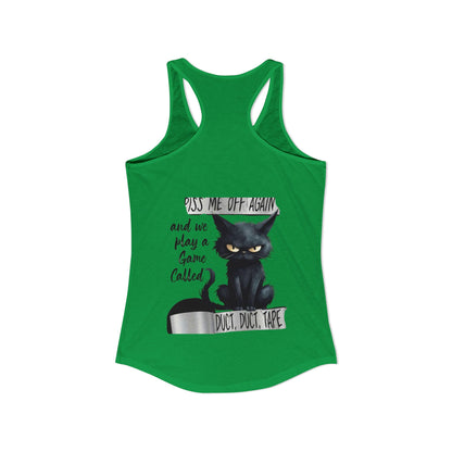 Duct, Duct, Tape Women's Racerback Tank