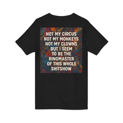 Ringmaster Unisex Short Sleeve V-Neck Tee