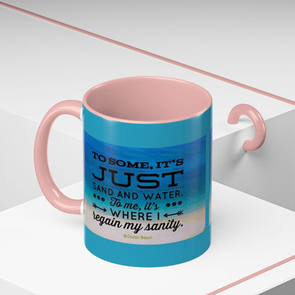 Dr. Beach 2-Tone Coffee Mug