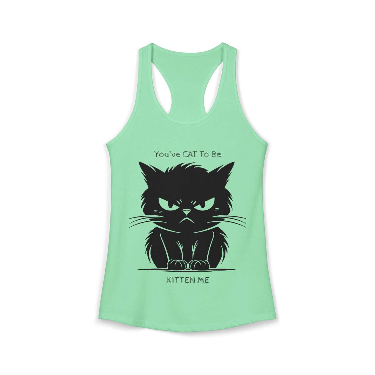 KITTEN Me Women's Racerback Tank