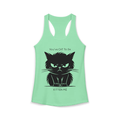 KITTEN Me Women's Racerback Tank