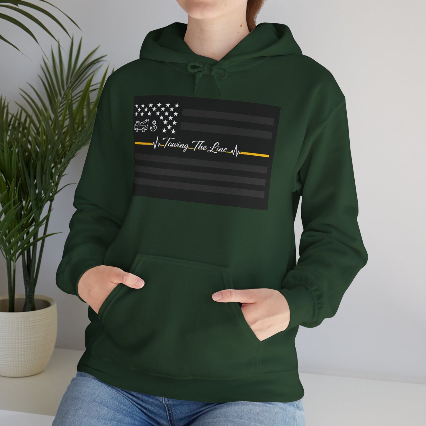 Thin Yellow Line Unisex Hoodie