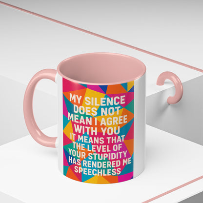 Speechless 2-Tone Coffee Mug