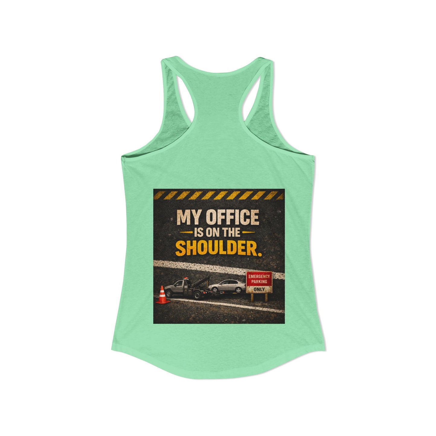My Office Women's Racerback Tank