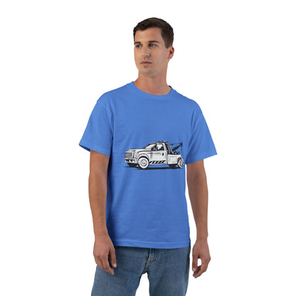 Wheel Lift Tow Truck Men's Short-Sleeve Crewneck Tee