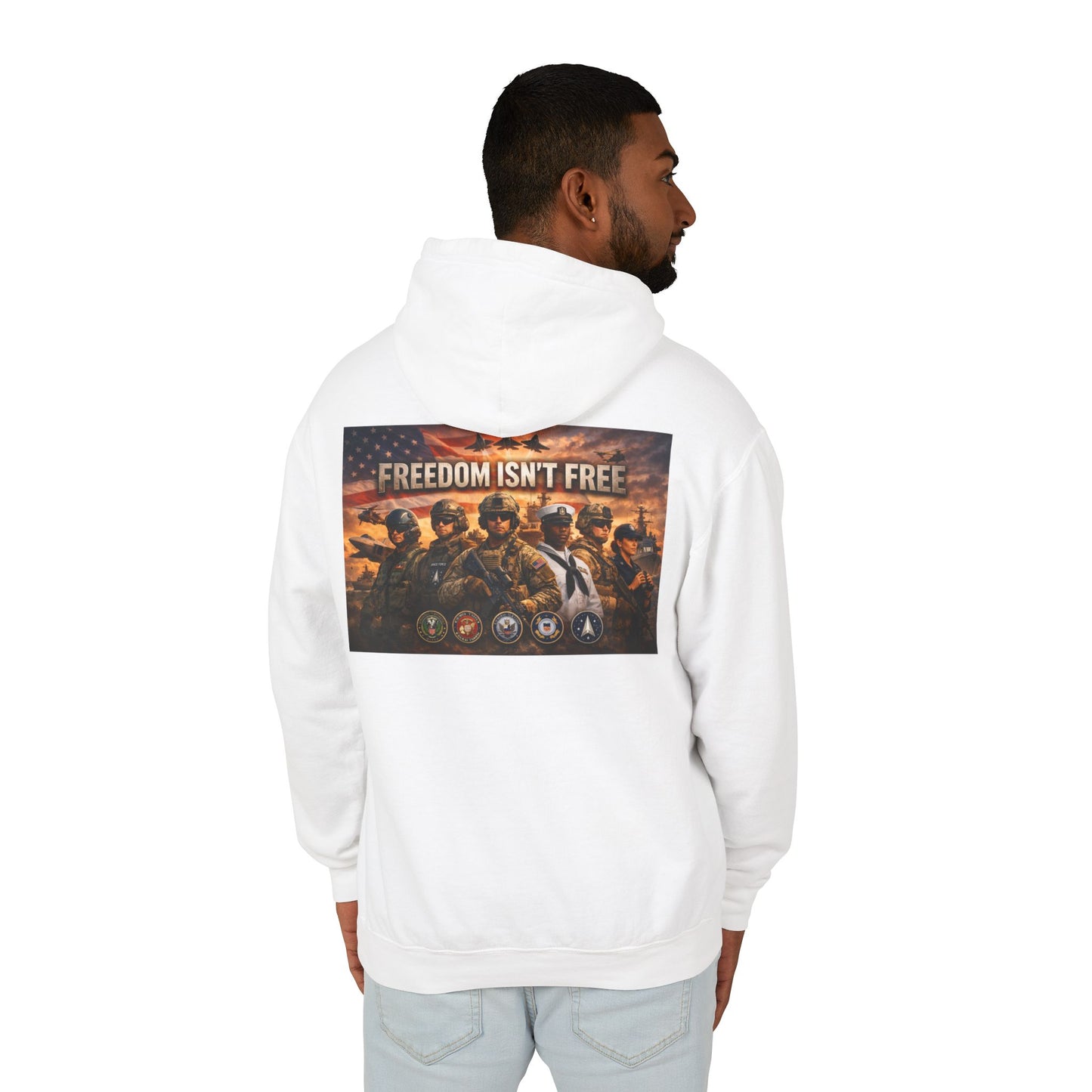 Freedom Isn't Free Unisex Lightweight Hoodie