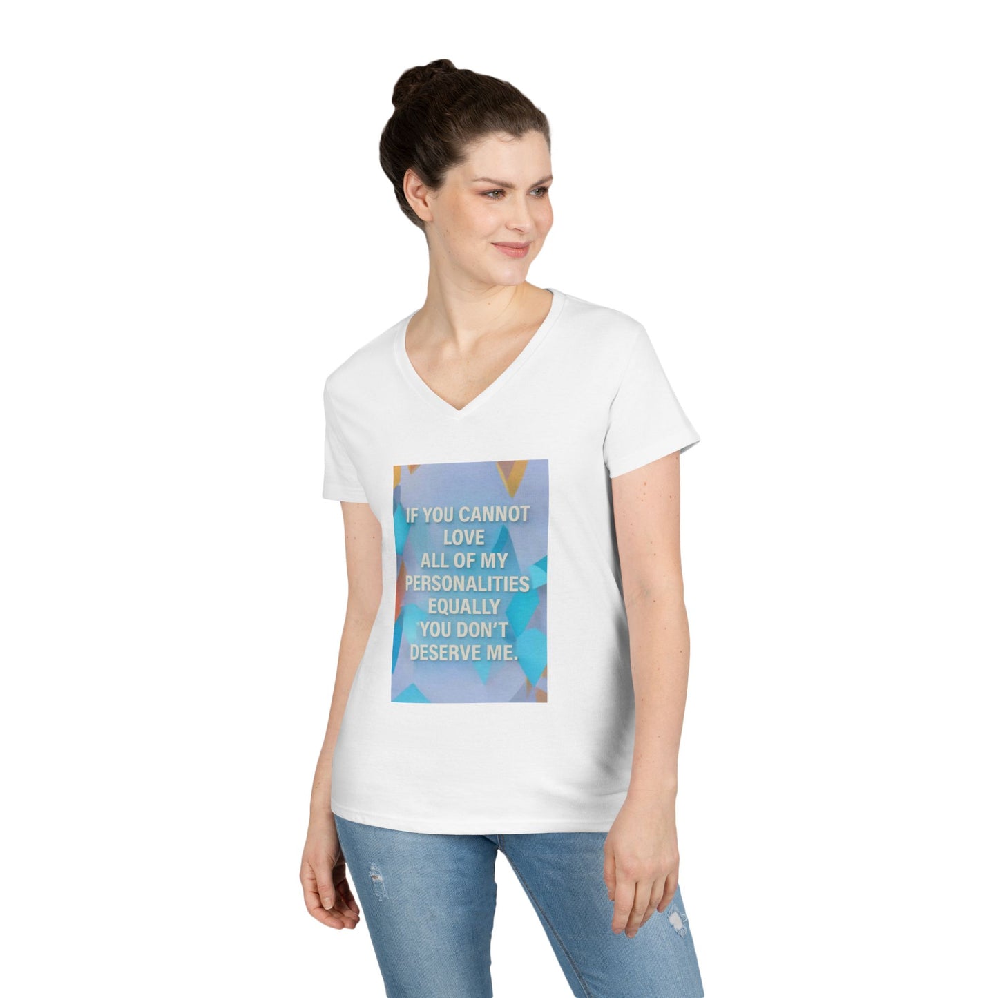 All Of My Personalities Women's V-Neck T-Shirt