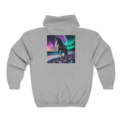 Midnight Magic Unisex Full Zip Hoodie