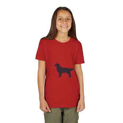 Golden Silhouette Youth Unisex Short Sleeve Crewneck Tee