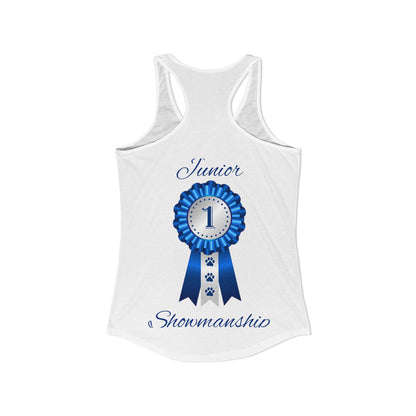 Junior Showmanship Women's Racerback Tank
