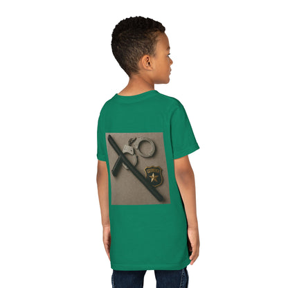 Law Enforcement Appreciation Youth Unisex Short Sleeve Crewneck Tee