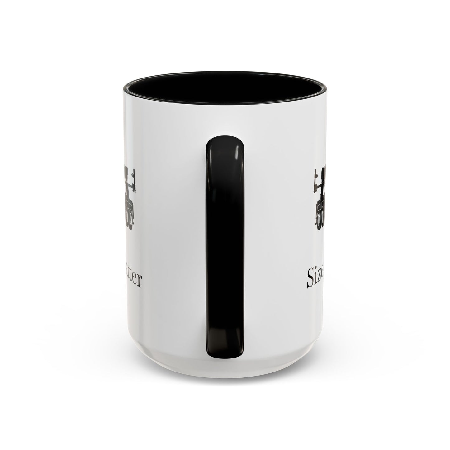 Size Does Matter 2-Tone Coffee Mug