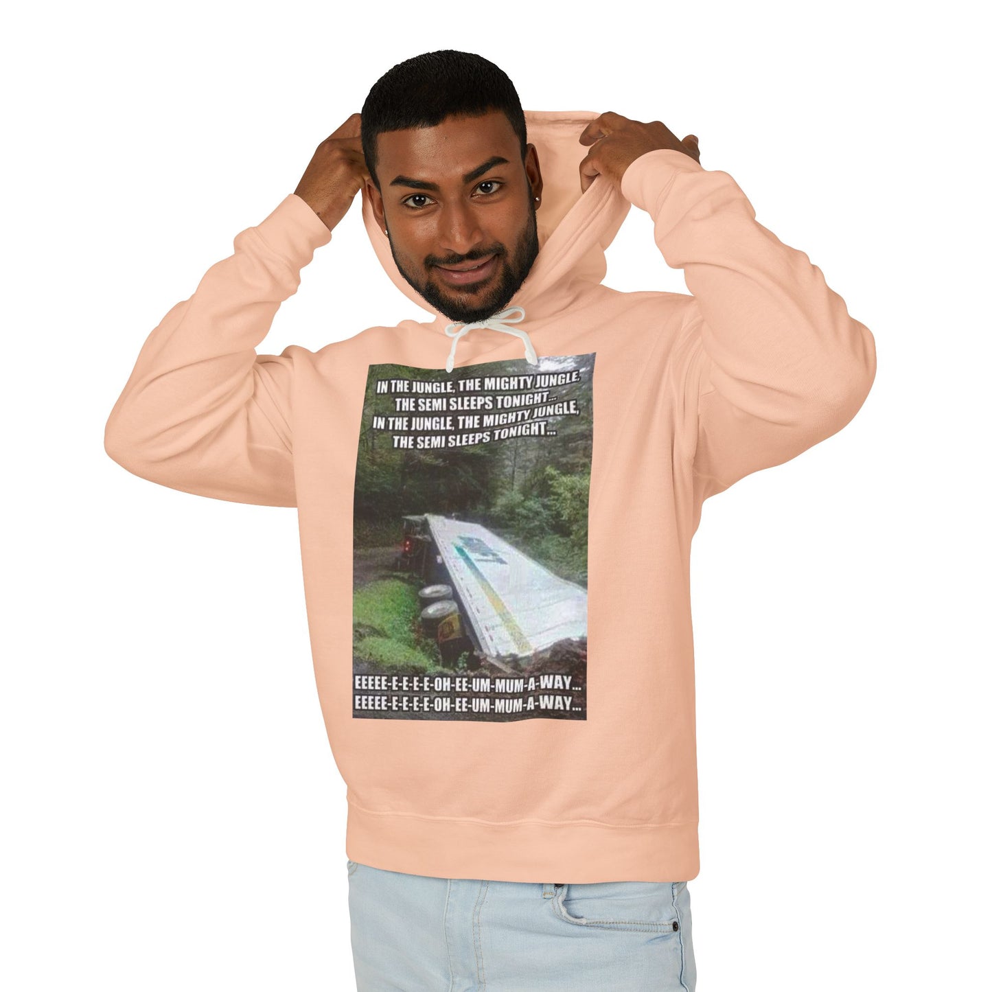 Semi Sleeps Unisex Lightweight Hoodie