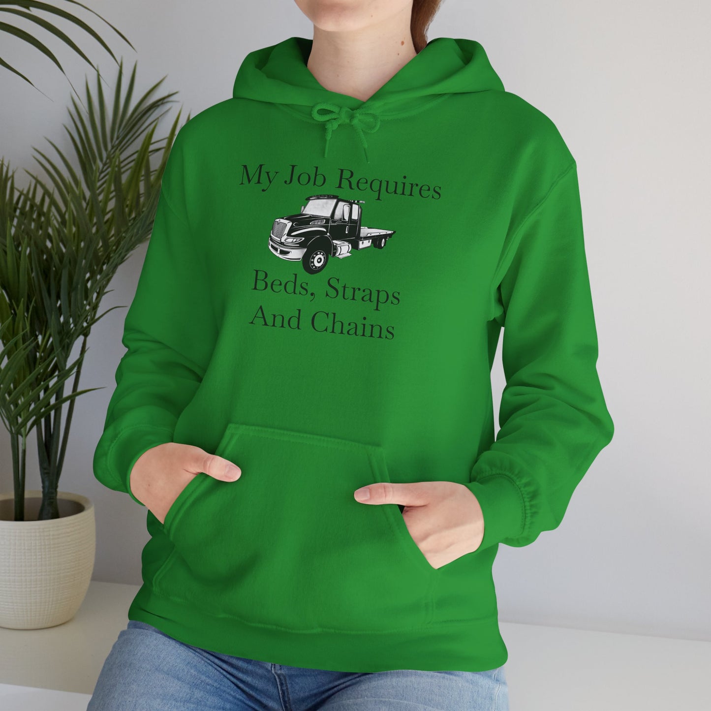 Beds, Straps, And Chains Unisex Hoodie