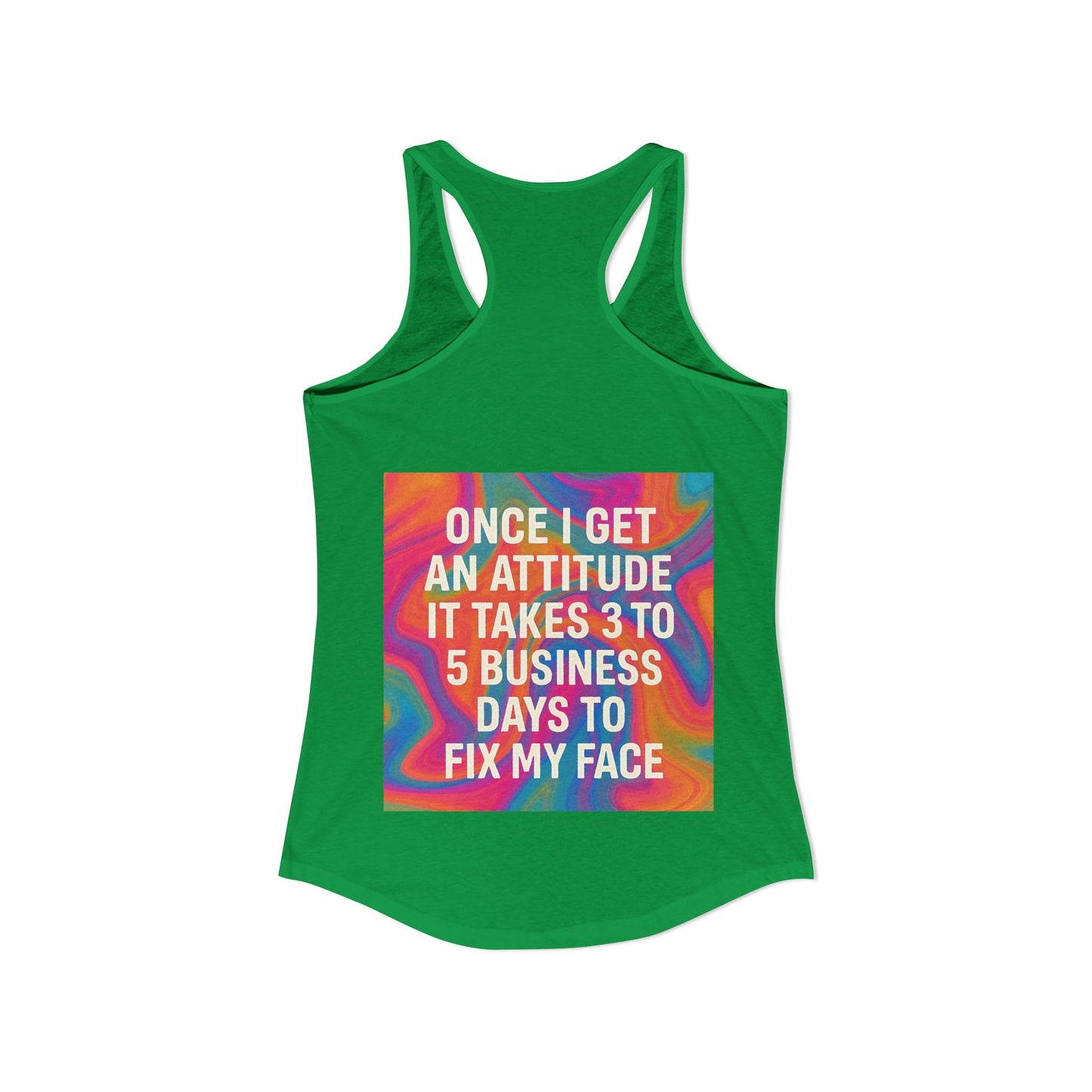Fix My Face Women's Racerback Tank