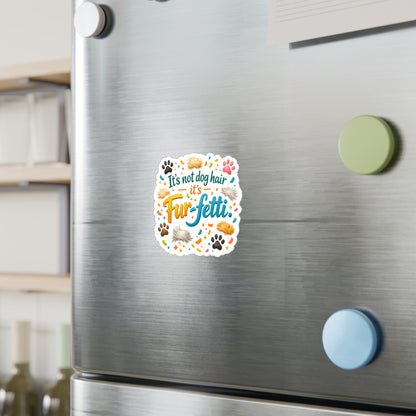 Fur-Fetti Dog Vinyl Decal